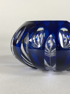 Cenicero cristal azul en internet