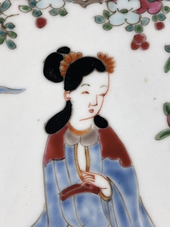 Plato porcelana China Famille Rose en internet