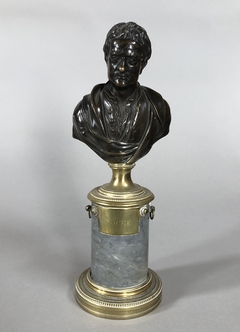Busto con la figura Locke. Circa 1780