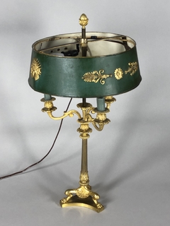 Lámpara bouillotte Francesa en bronce - Mayflower