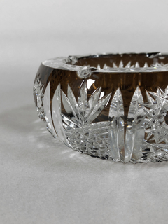 Cenicero de cristal tallado - comprar online