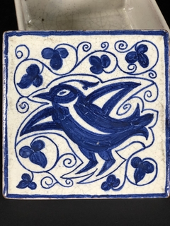Caja de cerámica Irani del siglo XVIII - tienda online