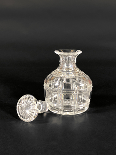 Botellón de cristal tallado y facetado - comprar online