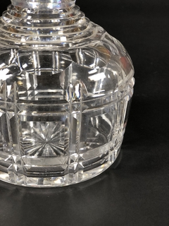 Botellón de cristal tallado y facetado - Mayflower
