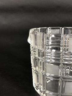 Vaso para hielo vidrio prensado en frío - comprar online