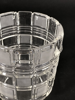 Vaso para hielo vidrio prensado en frío - tienda online