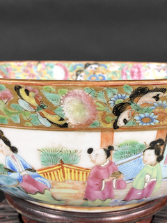 Bowl porcelana China Famille Rose - tienda online