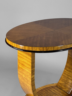 Imagen de Mesa Art Deco oval