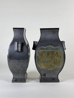 Vasos Japoneses en Peltre y bronce - comprar online