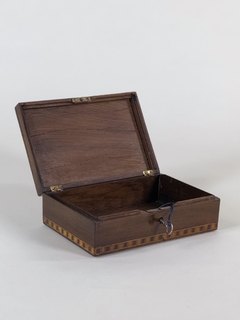 Caja de madera con marqueterie - comprar online