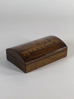 Caja de madera con marqueterie