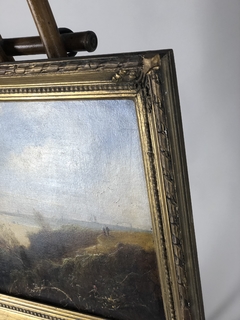 Oleo sobre tela, paisaje de George Chambers - Mayflower