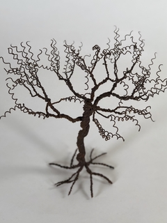 Escultura árbol alambre de Jesus Lillo - comprar online