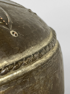 Bowl Indú en bronce empavonado, Siglo XX - tienda online