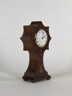 Reloj de madera con marqueterie - comprar online