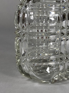 Botellones de vidrio facetado con tapa - Mayflower