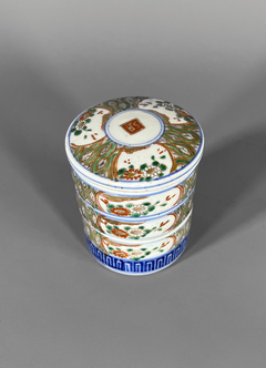 Caja de porcelana China con divisiones y tapa en internet