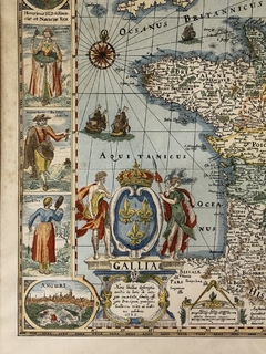 Grabados mapa Saint Malo