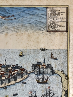 Grabados mapa Saint Malo en internet
