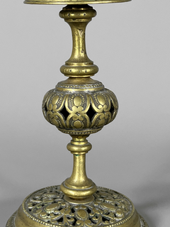 Candeleros Rococo en bronce cincelado - tienda online