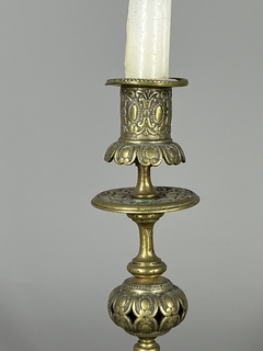 Imagen de Candeleros Rococo en bronce cincelado