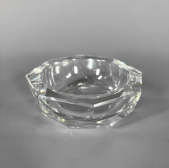 Cenicero octogonal en cristal facetado - comprar online