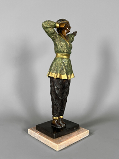 Escultura Alemana en bronce policromado, Circa 1890 - comprar online