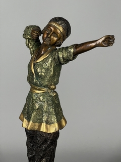 Imagen de Escultura Alemana en bronce policromado, Circa 1890
