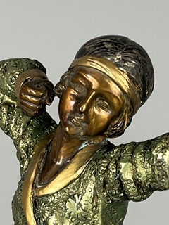 Escultura Alemana en bronce policromado, Circa 1890 - comprar online