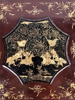Caja China madera laqueada - Mayflower