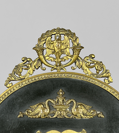 Calendario Francés época Imperio en bronce, Circa 1810 en internet