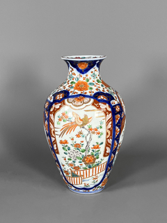 Imagen de Vasos en porcelana Samson con motivos florales y aves