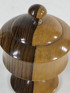 Caja de madera forma de Copa - Mayflower