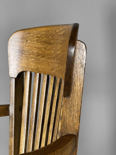 Sillones Ingleses Standard Armchair en roble Circa 1890 en internet