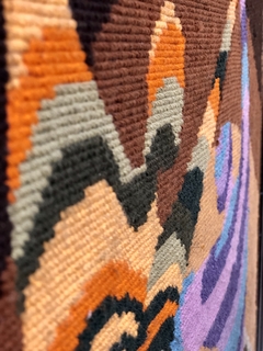 Textil de punto enmarcado, años 70' - tienda online