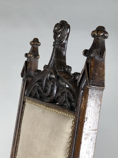 Sillas Inglesas estilo gótico Jorge IV en roble