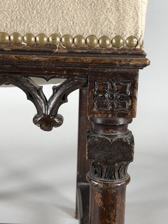 Imagen de Sillas Inglesas estilo gótico Jorge IV en roble