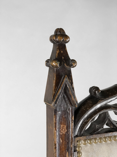 Sillas Inglesas estilo gótico Jorge IV en roble en internet