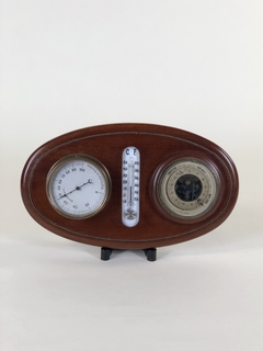 Barómetro, higrómetro y termómetro