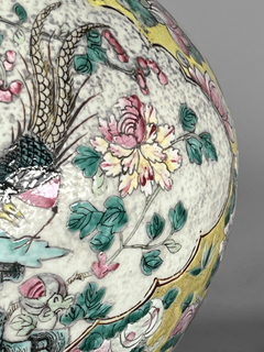 Lámpara en porcelana China época Kang Shi. Circa 1760 - tienda online