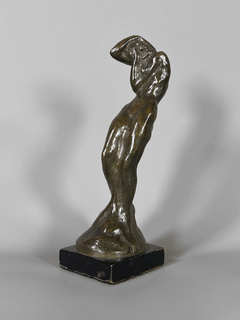 Escultura en bronce empavonado - comprar online