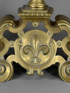 Morrillos Franceses época Louis XV en bronce en internet