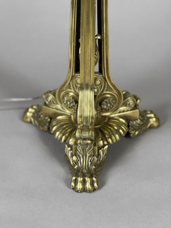Lámpara Francesa época transición en bronce - comprar online