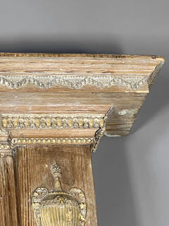 Frente de chimenea Inglés Jorge III en madera de pino - comprar online