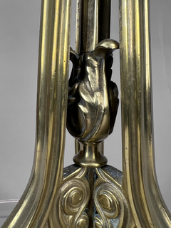 Lámpara Francesa época transición en bronce - comprar online