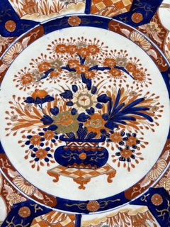 Plato Japonés en porcelana Imari, Siglo XVIII - comprar online