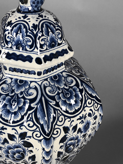 Vaso porcelana Holandesa Delft Siglo XX - tienda online