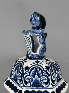 Imagen de Vaso porcelana Holandesa Delft Siglo XX