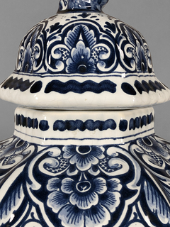 Vaso porcelana Holandesa Delft Siglo XX - comprar online
