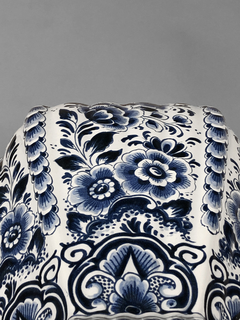 Vaso porcelana Holandesa Delft Siglo XX - Mayflower